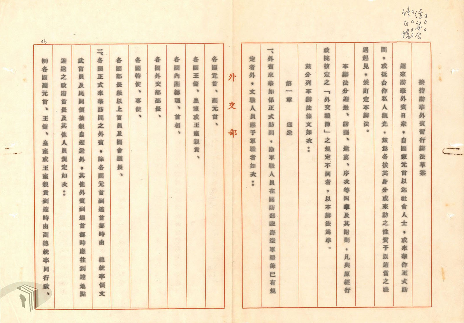 3-3-1-1 國宴、公宴及官宴